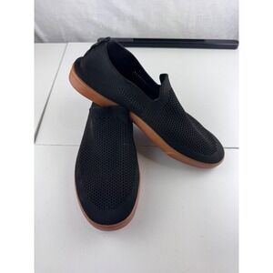 SUAVS The Barton Knit Sneaker Black Women 9.5 Men 7.5 Breathable Minimalist